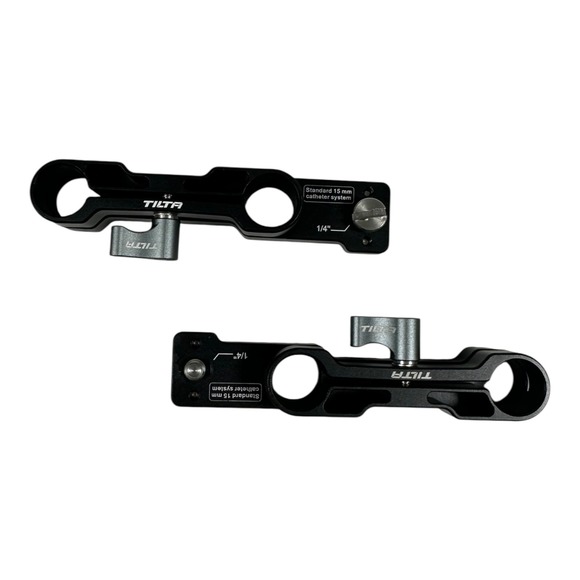 TILT Other - TILTA 15mm Rod Adapter Lightweight Camera Rig Support System 1/4" Mount 2 Piece